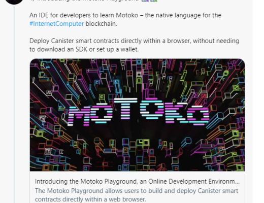 DFINITY周报第5期：首个NFT交易市场 生态专访等