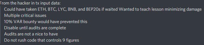 THORChain连遭三击 黑客会是同一个吗？
