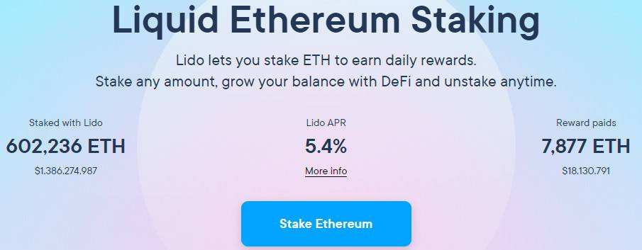 详解以太坊 2.0 质押协议 Lido 业务机制、生态进展与经济模型