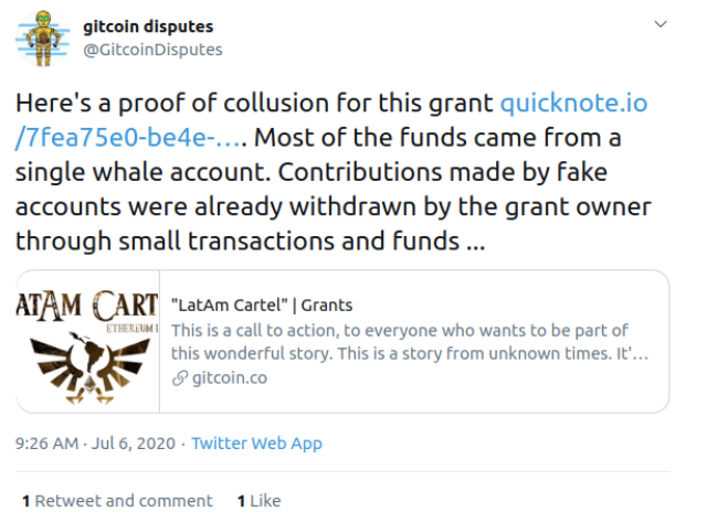 以GitCoin为例：探索二次方融资的攻击与防守