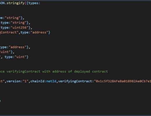 一个示例来解释EIP-712