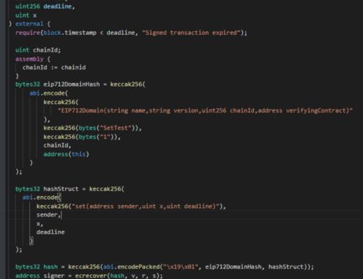 一个示例来解释EIP-712
