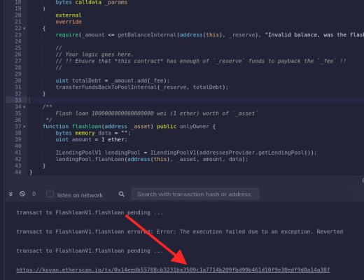 如何使用Aave进行闪电贷