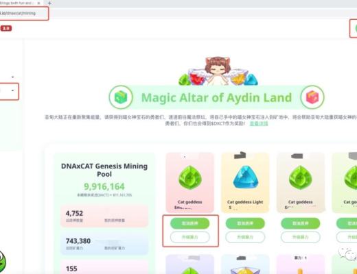 BSC顶级宠物游戏项目DXCT挖矿教程