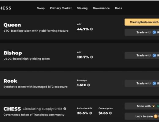 Tranchess：DeFi与传统金融的新碰撞