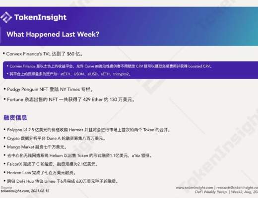 DeFi 市场复苏 GameFi 的夏天依旧火热