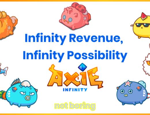单月收入超过3亿美金 Axie Infinity的无限可能