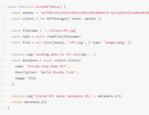 如何使用IPFS和Filecoin创建NFT
