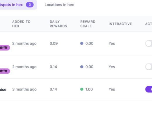 Hotspotty：集多功能为一体的Helium社区自制工具