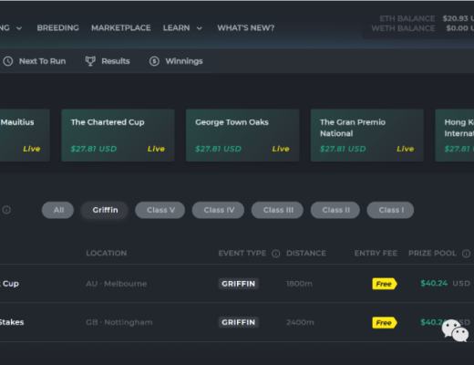 ZED RUN:NFT赛马游戏