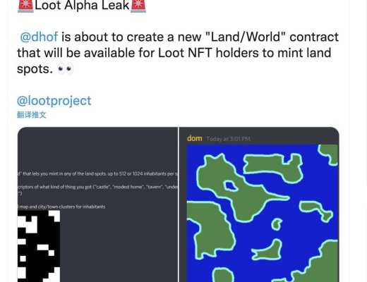 NFT 新物种：Loot 自下而上构建 NFT