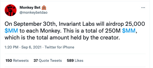 靠游戏收入分成 能带火新的NFT猿猴吗?