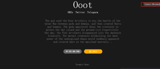 元宇宙游戏精灵世界Ooot首发OKExChain 8000枚NFT即将开启铸造