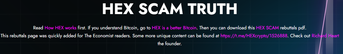 加密货币 Hex 为何饱受争议？
