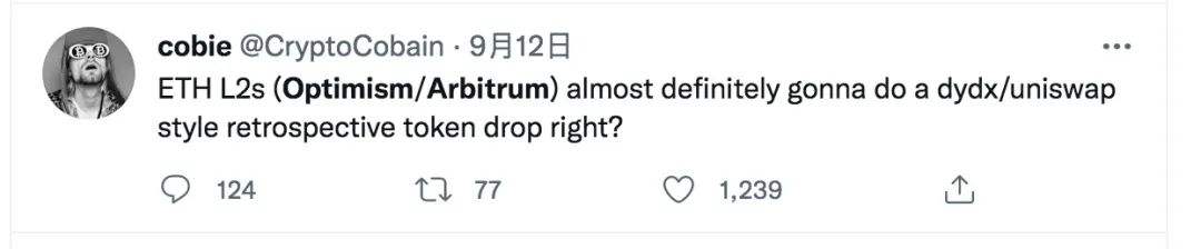 Arbitrum锁仓值一周飙升3200% 以太坊Layer 2季节来了？