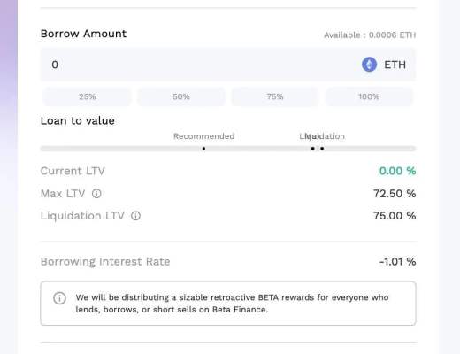 Betafinance撸空投攻略教程（建议收藏）一、出借