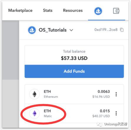Opensea撸空投史上最全攻略教程(建议收藏)建议大家用这种方法:【如何将我的ETH 从以太坊区块链转移到Polygon】降低gas费。