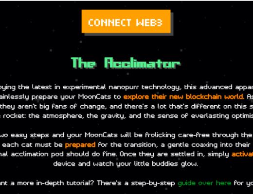 详解“起死回生”的NFT：Mooncat的前世今生