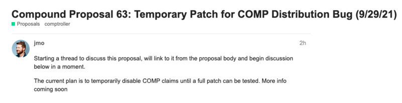 梳理Compound 8000万美元token分发错误事件
