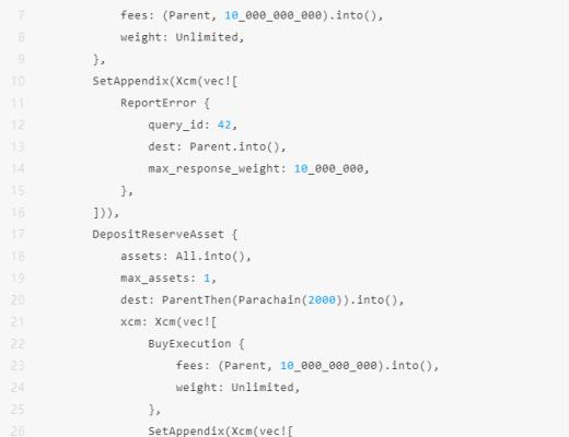 Gavin Wood:XCM 第三部分 执行和错误管理