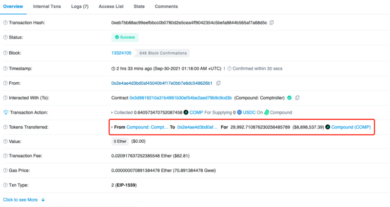 梳理Compound 8000万美元token分发错误事件