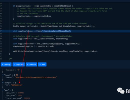 Compound代码更新事故
