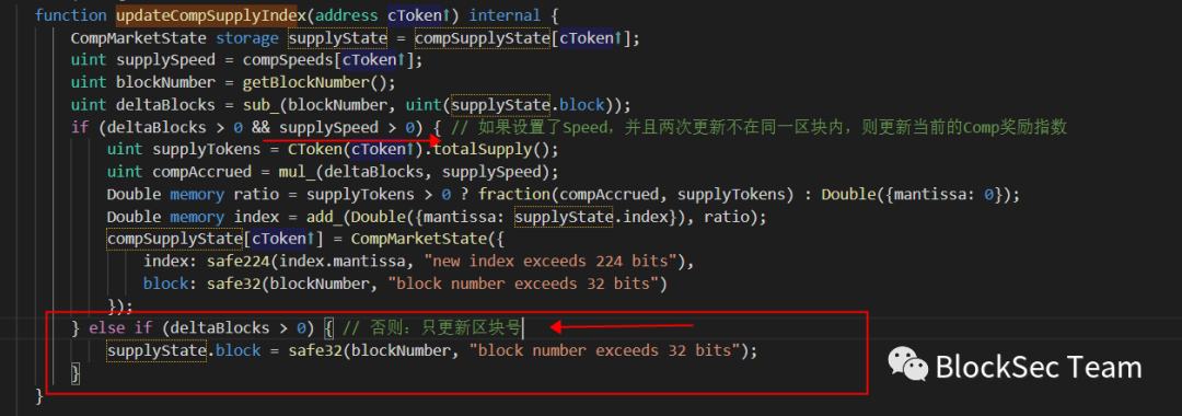 Compound代码更新事故