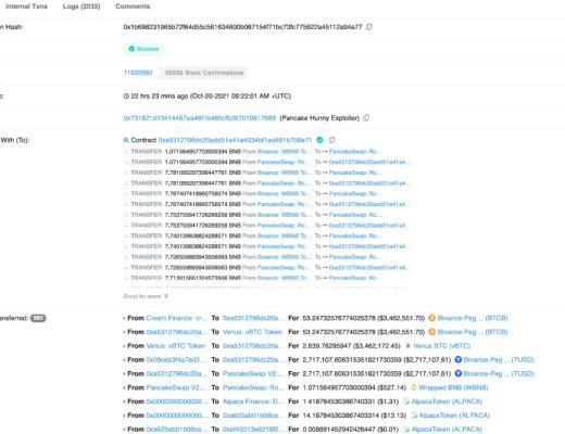 PancakeHunny攻击事件分析