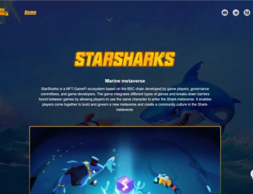 天花板团队+超高可玩性的GameFi:Star Sharks(星鲨)