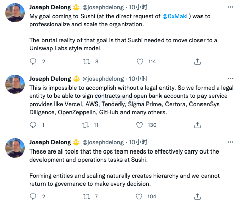 
      SushiSwap CTO回应前员工指责：多数人因表现不佳或无法与团队合作而被要求离开