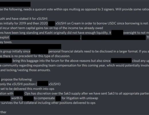 
      深度调查：内耗不止 Sushiswap内部究竟发生了什么？