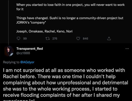
      深度调查：内耗不止 Sushiswap内部究竟发生了什么？