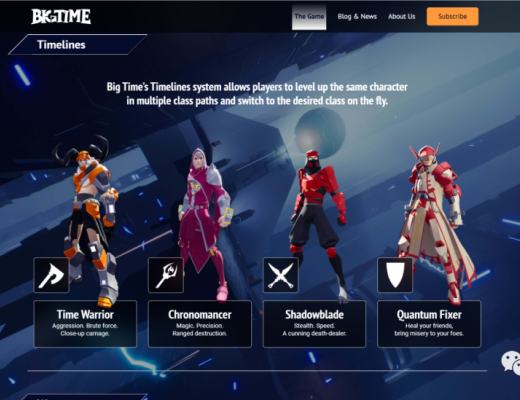 
      后期的头部GameFi：BIG TIME