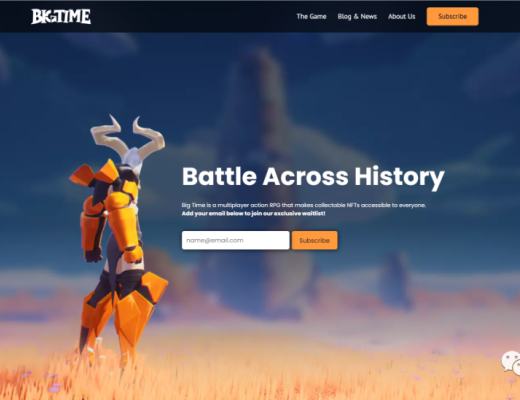 
      后期的头部GameFi：BIG TIME