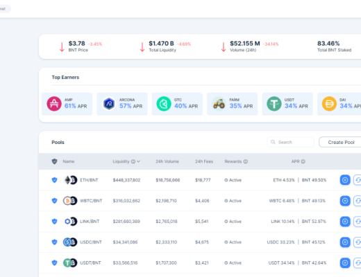 
      AMM DEX先驱者 Bancor