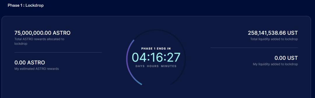 
      冲Astroport头矿：Terra生态中顶流DEX开启token预挖