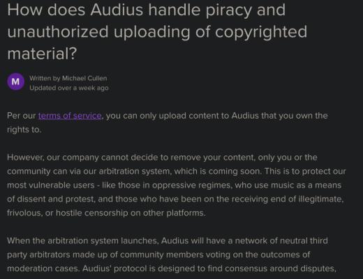 
      去中心化音乐流媒体Audius：砍掉中间商的试验
