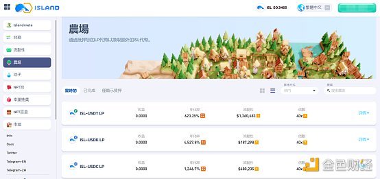 元宇宙链游Islandswap正式上线OEC主网