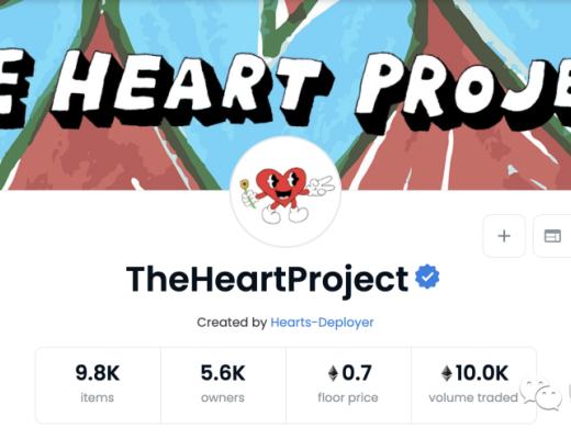 
      陈冠希合作的NFT The Heart Project中文解析