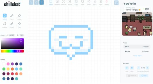 
      Chillchat：像素风聊天社交 create to earn新玩法