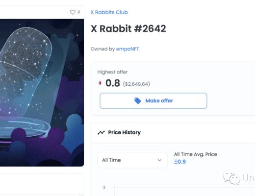 
      X Rabbits Club (XRC) 冷兔俱乐部 NFT中文解析