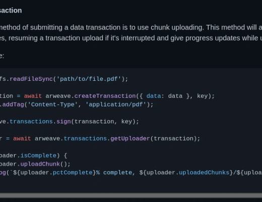 深度拆解Web3时代重要的基础设施:Arweave