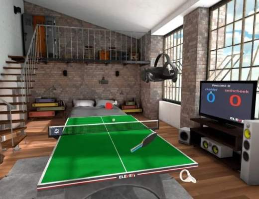 
      我在元宇宙打乒乓球