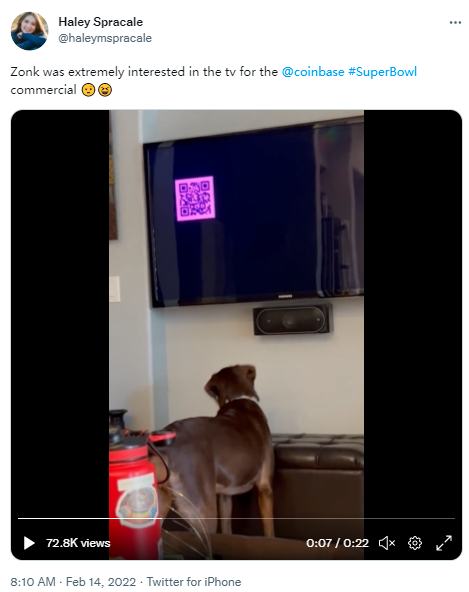 金色前哨|Coinbase超级碗广告大获成功:点击量超2000万次/分钟
