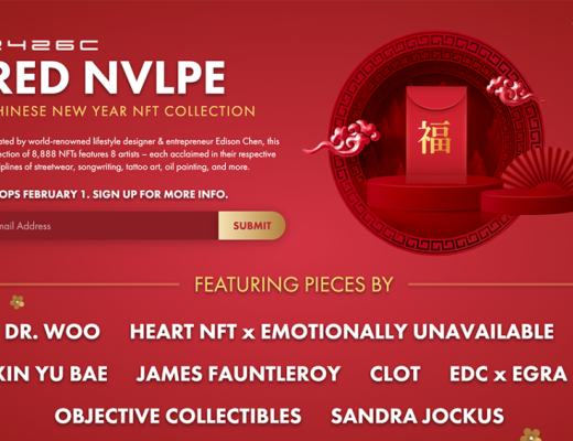 陈冠希领衔红包 NFT 将于明天预售 今天陆续曝光新款