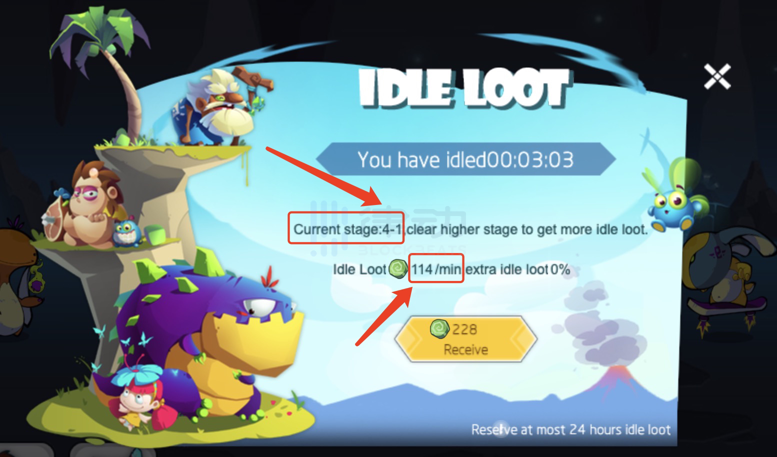 Idle StoneAge:零成本玩P2E