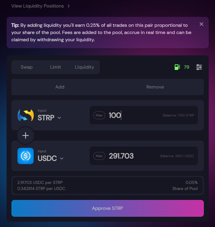 
      去中心化利率平台Strips Finance交易及流动性挖矿细则与教程