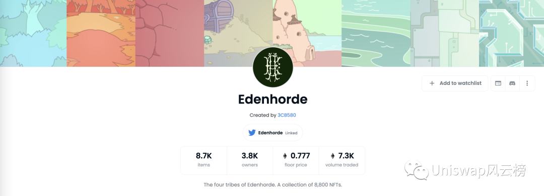 Edenhorde 伊登霍德 NFT中文解析