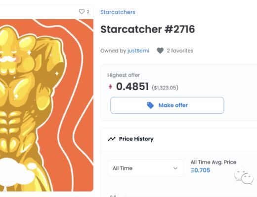 StartCatchers 小星星 NFT中文解析