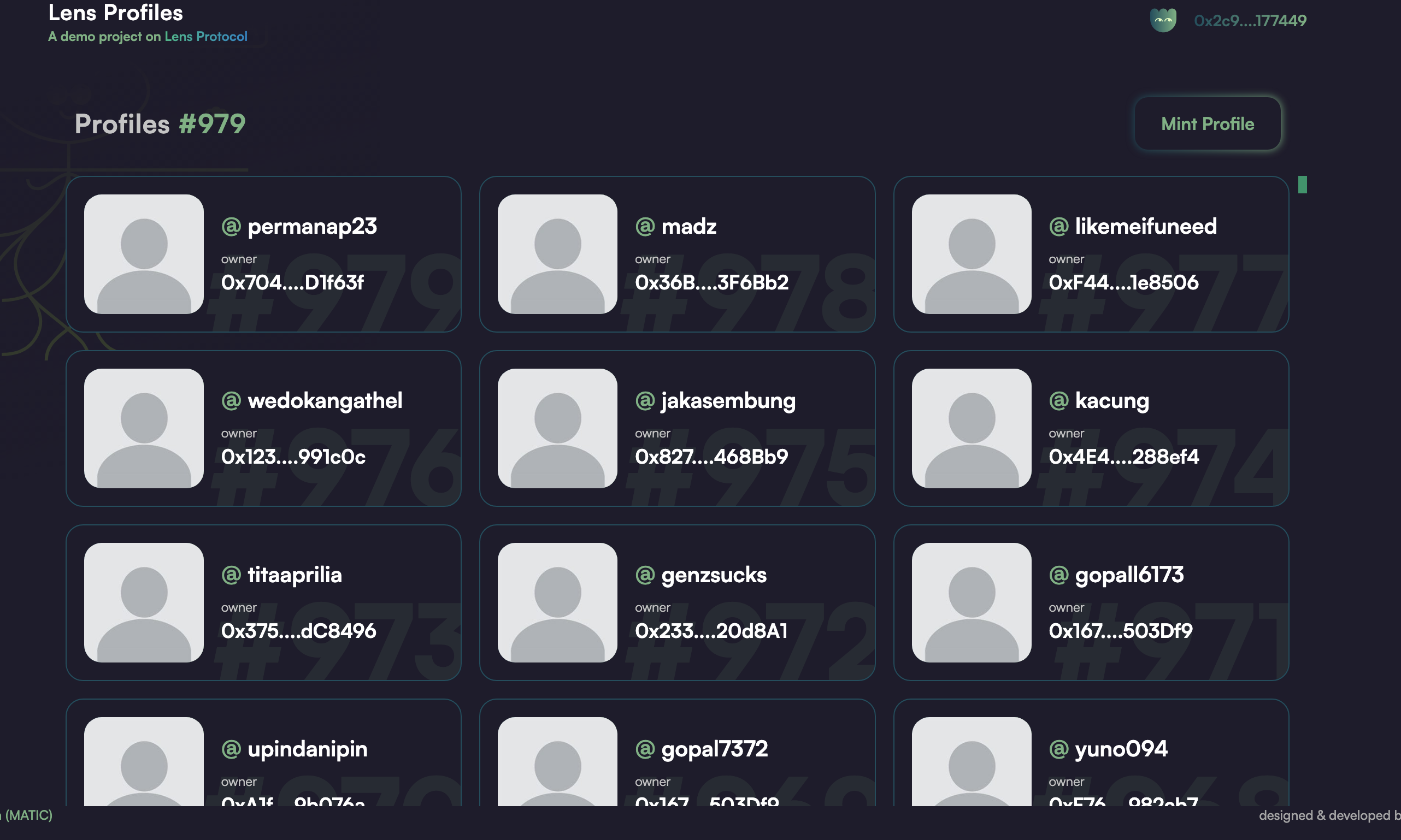 
      Web3社交协议Lens Protocol测试教程